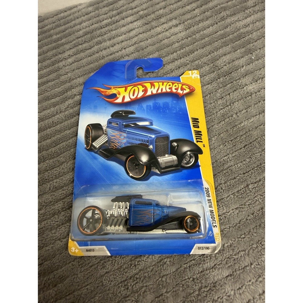 Hot Wheels Mid Mill 2009 New Models Blue